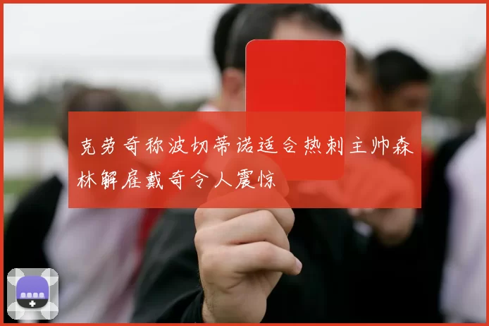 克劳奇称波切蒂诺适合热刺主帅森林解雇戴奇令人震惊